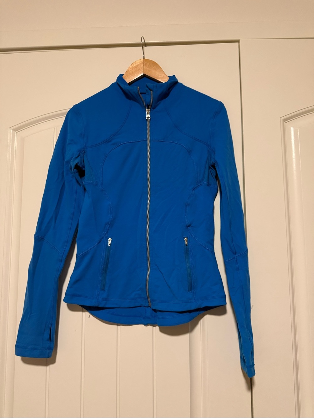 lululemon athletica Bright Blue Full-Zip Jacket